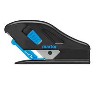 MARTOR Couteau de sécurité SECUMAX MOBILEX, réglage de la profondeur de coupe, lame cachée pour une sécurité maximale, réglable de 2 à 10 mm, films, papier, mousse, etc.