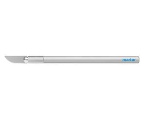 MARTOR couteau graphique GRAFIX BOY avec lame convexe, couteau de bricolage, cutter, couteau de loisir, scalpel, manche en aluminium, pour travaux de coupe en filigrane