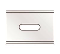 Martor Lames industrielles N°92 - 26 x 18,5 mm - Boîte de 10