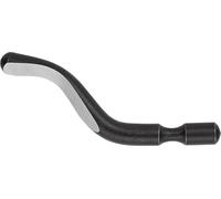 MARTOR lame pivotante 360°, acier de précision pour un ébavurage en toute sécurité, lame robuste 24mm x 2,6mm, parfait pour le métal et le plastique, optimal pour l'impression 3D,aluminium (10 pièces)