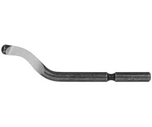 MARTOR lame pivotante 360°, acier de précision pour un ébavurage en toute sécurité, lame robuste 47mm x 3,2mm, parfait pour le métal et le plastique, optimal pour l'impression 3D,aluminium (10 pièces)