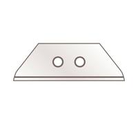 Martor Lames trapézoïdales n° 60099 – lot de 10, 19 mm, tranchantes, arrondies, utilisables 2 fois