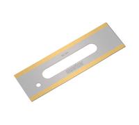 MARTOR 10 x lame d'injecteur n° 869 - Acier inoxydable avec revêtement TiN - Pointes arrondies pour la sécurité - Affûtage sur 2 faces - Lame de rechange