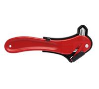 Martor Marteau d'urgence automobile SECUMAX SALVEX SOS avec coupe-ceinture, droitiers ou gauchers
