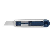 MARTOR SECUNORM PROFI40 MDP Cutter de Sécurité, Lame Longue, Aluminium | Curseur 1 côté, manche alu MDP, prof. coupe 36 mm, lame inox, sacs, production. No. 11900771.02