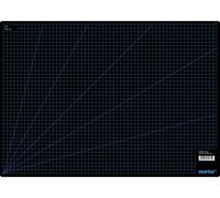 MARTOR Tapis de coupe plastique (L x l x H) 620 x 440 x 3 mm noir 1 pc(s)