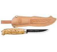 Marttiini Lynx Forged acier carbone, forgé/bouleau madré/cuir 131012