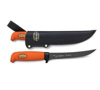 Marttiini Martef Couteau à découper en acier inoxydable & Martef/caoutchouc orange/cuir 935024T
