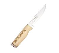 Marttiini Wild Reindeer 13 acier inoxydable/bouleau & os de corne*/cuir 542015