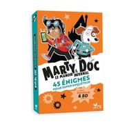 Marty & Doc Le manoir infernal - 45 énigmes pour super enquêteur - Tim Collins - Deux Coqs D'or - Poche - Livre-jeu