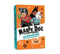 Marty & Doc Le manoir infernal - 45 énigmes pour super enquêteur - Tim Collins - Deux Coqs D'or - Poche - Livre-jeu