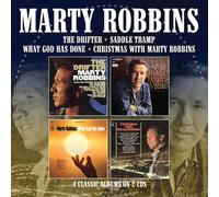 MARTY ROBBINS - THE DRIFTER/SADDLE TRAMP/WHAT GOD HAS DONE 2 CD NEUF
