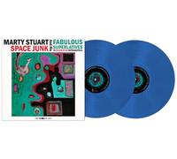 Marty Stuart & His Fabulous Superlatives - Space Junk - Blue [Vinyl Lp] Blue, Colored Vinyl