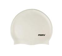Maru Printed Silicone Swim hat, Unisex, One Size Fits Most, Awesome - Blue
