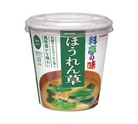 Marukome Miso Soupe à l'épinard 6 repas Japon