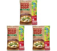 MARUKOME - Soupe Miso Instantanée Tofu Végétarien - 1 X 152 GR (Lot de 3)