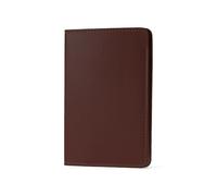 Maruse Étui pour Passeport pour Hommes et Femmes - Porte-Passeport 100% Cuir Pleine Fleur - Fabriqué à la Main en Italie par des Artisans Experts - pour Ranger Vos Cartes - Brun