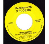 MARV JOHNSON - you got what it takes / move two mountains 45 rpm single