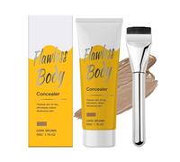 Marvane Body Coverage Perfector, Divy Skin Fond De Teint Jambes Waterproof, Divy Skin Jambes, Fond De Teint Essence, Leg Makeup With Brush, Long-Lasting Sweat-Proof Coverage Concealer,50g