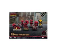 MarvDeadpool 3 - Set 6 figurines Mini Egg Attack Series Deadpool & Wolverine 8 cm