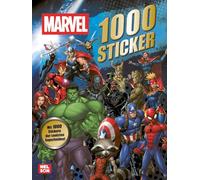 MARVEL: 1000 Sticker: Mit 1000 Stickern der coolsten Superhelden | Rätsel-, Mal- und Stickerspaß für MARVEL-Fans ab 4 Jahren