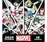 MARVEL 2025 - Calendrier broché 30x30