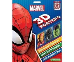 Marvel 3D Posters by Marvel Entertainment International Ltd Marvel Entertainment International Ltd (Auteur)