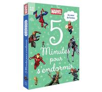 MARVEL - 5 minutes pour s'endormir - Super Héros - Walt Disney Company - Hachette Disney - broché - Album jeunesse