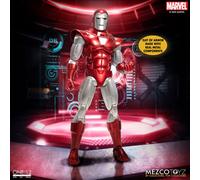 Marvel Action Figurine 1/12 Iron Man (Silver Centurion Edition) 16 Cm Mezco Toys