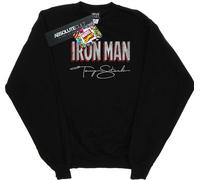 Marvel - "AKA Tony Stark" Sweat-shirt pour femme BI25494 (S) (Noir)
