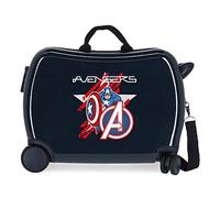 Marvel All Avengers Valise pour enfant Bleu 50 x 38 x 20 cm rigide ABS Fermeture à combinaison latérale 34 L 3 kg 4 bagages à main
