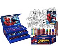 Marvel Amazing Spiderman Art Case - 43 Pièces Enfants Peinture Coloration Jouet