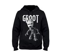 Marvel Sweat unisexe Angry Groot MEGUGAMSW133 Noir Taille S