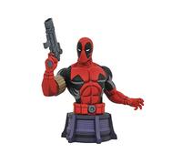 MARVEL Animated X-Men : Deadpool Bust, Multicolore, 15,2 cm