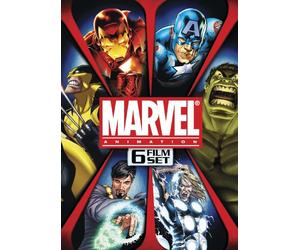 Marvel Animation 6-Film Set (Ultimate Avengers / Ultimate Avengers 2 / The Next Avengers / The Invincible Iron Man / Dr. Strange / Hulk vs. Wolverine)