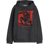 Marvel « Antman - Quantumania Antman Red » MEANTMMSW021 Sweatshirt Homme, Anthracite Melange, Taille L