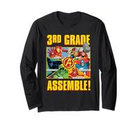 Marvel Avengers 3rd Grade Assemble! First Day Back to School Manche Longue