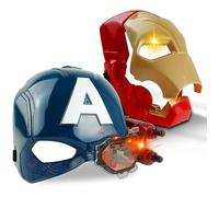 Marvel Avengers 4 Iron Man Captain America Masque Light Sound Casque Ouvert Masque Pour Enfants Halloweenc A Thsidne