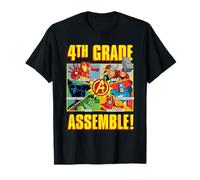 Marvel Avengers 4th Grade Assemble! First Day Back to School T-Shirt