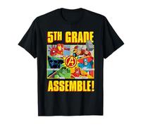Marvel Avengers 5th Grade Assemble! First Day Back to School T-Shirt