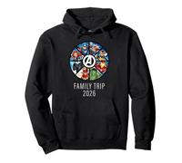 Marvel Avengers A-Logo Circle Super Hero Family Trip 2026 Sweat à Capuche