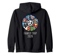 Marvel Avengers A-Logo Circle Super Hero Family Trip 2026 Sweat à Capuche