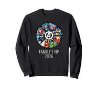 Marvel Avengers A-Logo Circle Super Hero Family Trip 2026 Sweatshirt
