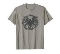 Marvel Avengers Agent Of SHIELD Logo Brushed T-Shirt