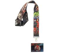 Marvel Avengers Assemble Lanyard Boîtier d’Identification, Multicolore, Default Garçon