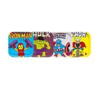 Marvel Avengers - Assiettes jetables, papier, pack de 4 SG29571 (taille unique) (Coloré)