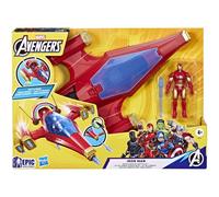 Marvel Avengers Avengers Epic Hero Series Jet De Combat À Répulseur Iron Man