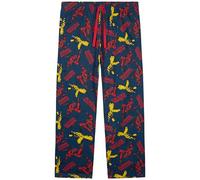 Marvel Avengers Bas de Pyjama Homme, Pantalon Pyjama Confortable et Stylé - Cadeau Homme et Ado (XL, Multi Deadpool Wolverine)