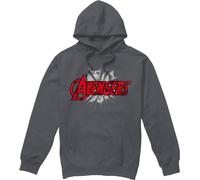 Marvel - "Avengers Bash" Sweat à capuche pour homme TV4346 (XXL) (Charbon de bois)