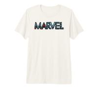 Marvel Avengers Black Widow Neon Light Stylized Marvel Logo T-Shirt Haut de Gamme